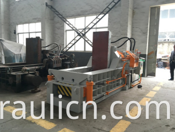 Y81q-135 i mua o Horizontal Metal Baler Scrap Aluminium Copper Steel Baler